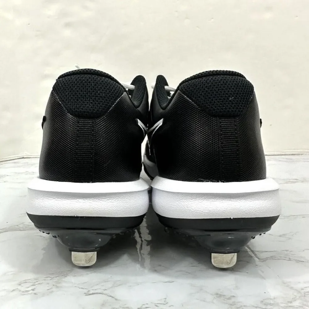 Men's Nike Alpha Huarache‎ 3 Varsity Low Baseball Cleats Black CT0829-003, 7.5